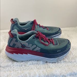 HOKA One One Bondi 5 Running Shoes Aquifer Indigo